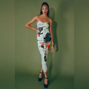 Miaou x urban outfitters midi dress